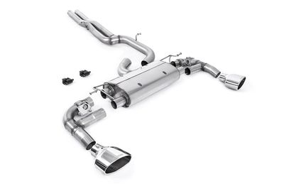 CUPRA Formentor VZ5 2.5 TSI 390PK – Milltek OPF/GPF-Back Valved – Polished Oval Tips