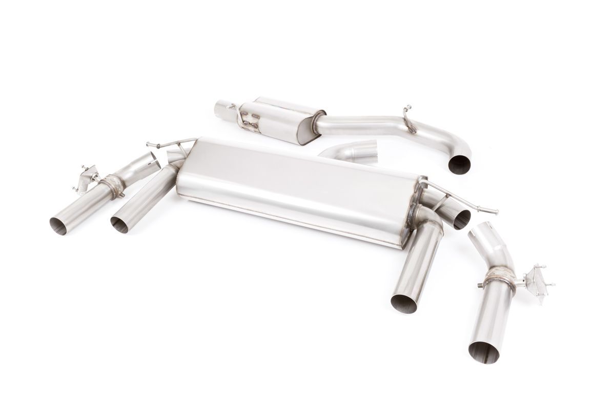 CUPRA Ateca 300 4Drive – Milltek Resonated Cat-Back – Polished GT100 Tips