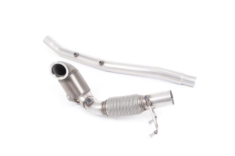 SEAT CUPRA Ateca 300 4Drive – Milltek Large Bore Downpipe 200 Cell Race Sport Cat – OPF/GPF Delete