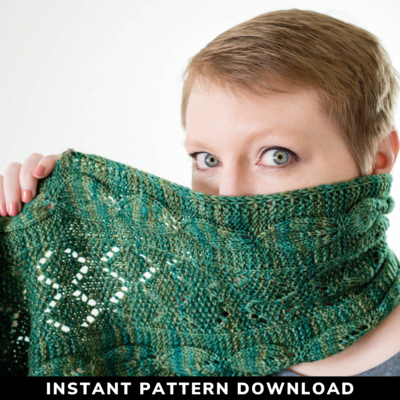 Terra Firma Cowl : Knitting Pattern Download