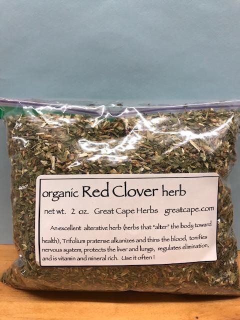 Red Clover Herb Tea