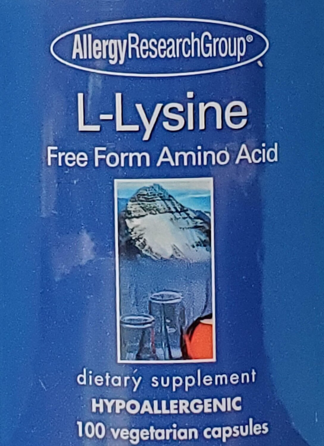 L-Lysine Free Form Amino Acid 100 Veg. capsules