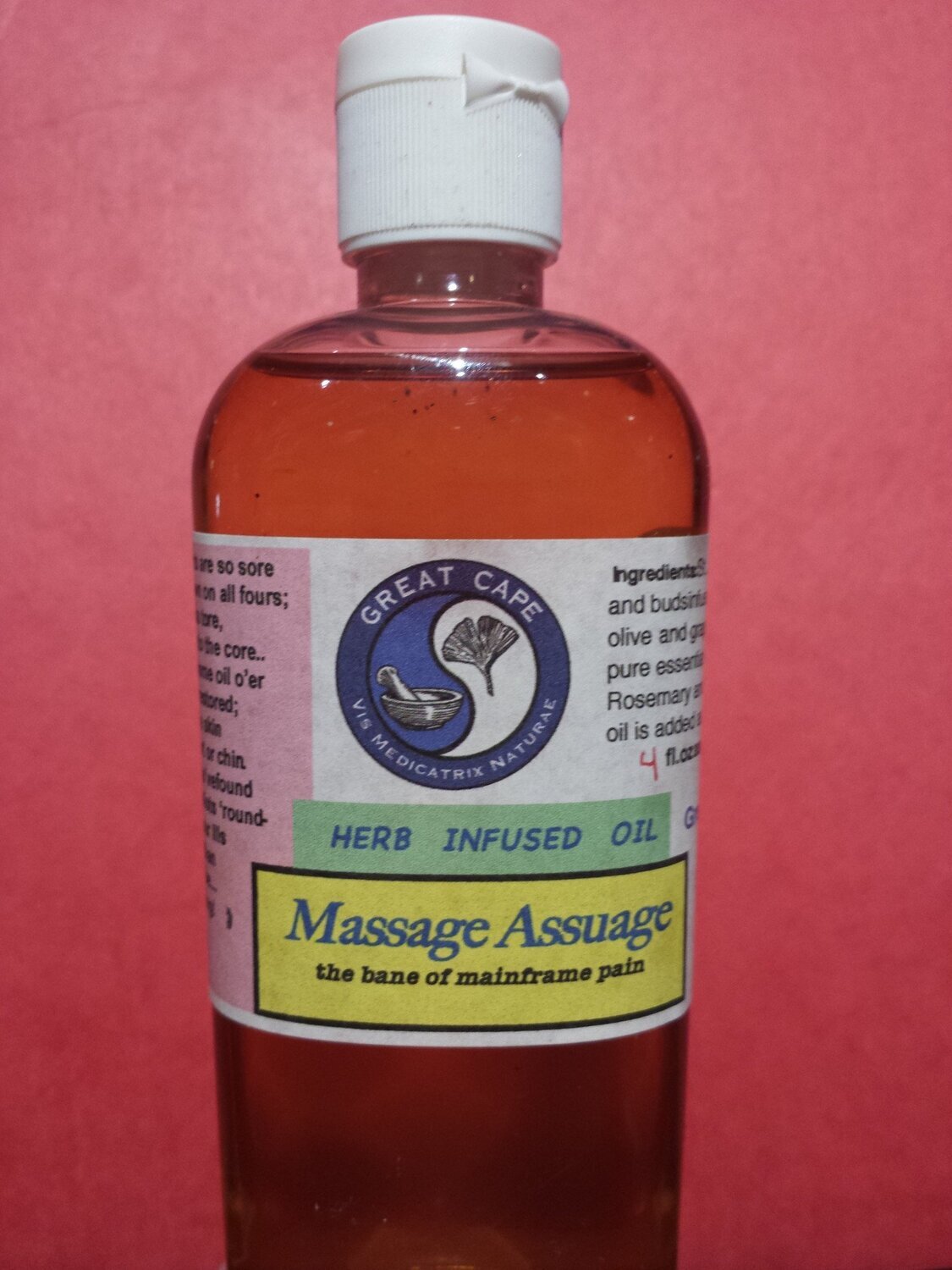 Assuage Massage Oil