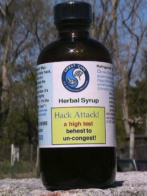 Hack Attack Herbal Syrup