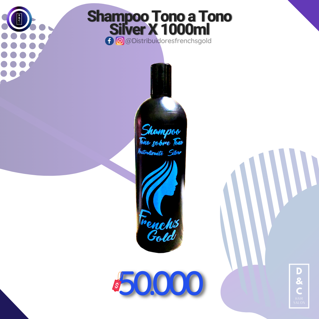 Shampoo Tono a Tono Silver X 1000ml