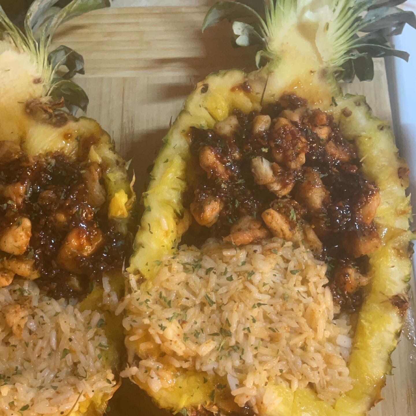 Chicken Pineapple Bowl