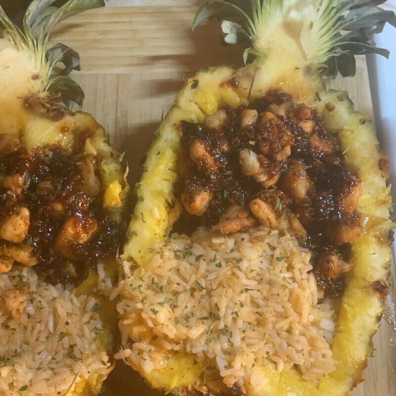Chicken Pineapple Bowl