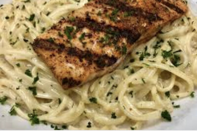 Salmon Alfredo