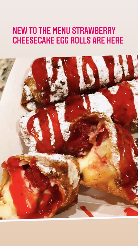 Strawberry Cheese Cake Eggrolls