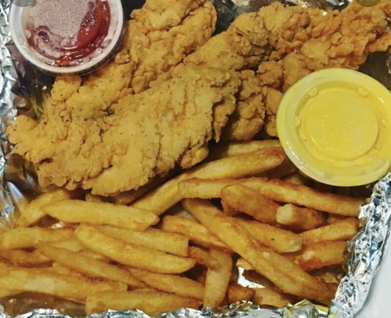 8PC Chicken Tenders &amp; Fries
