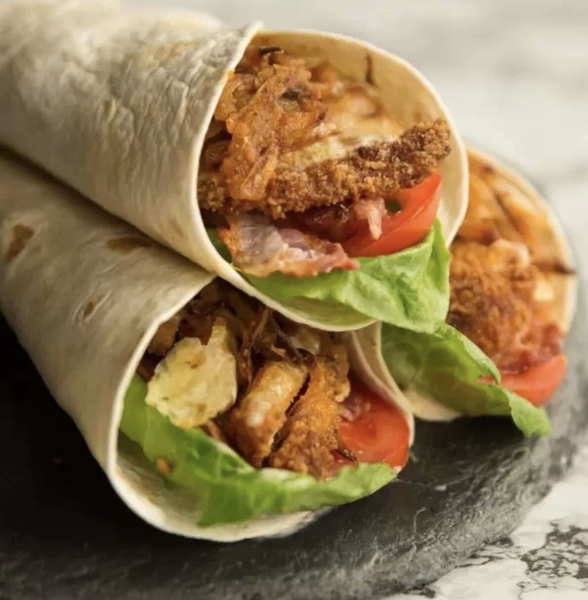 Bacon Chicken Ranch Wrap