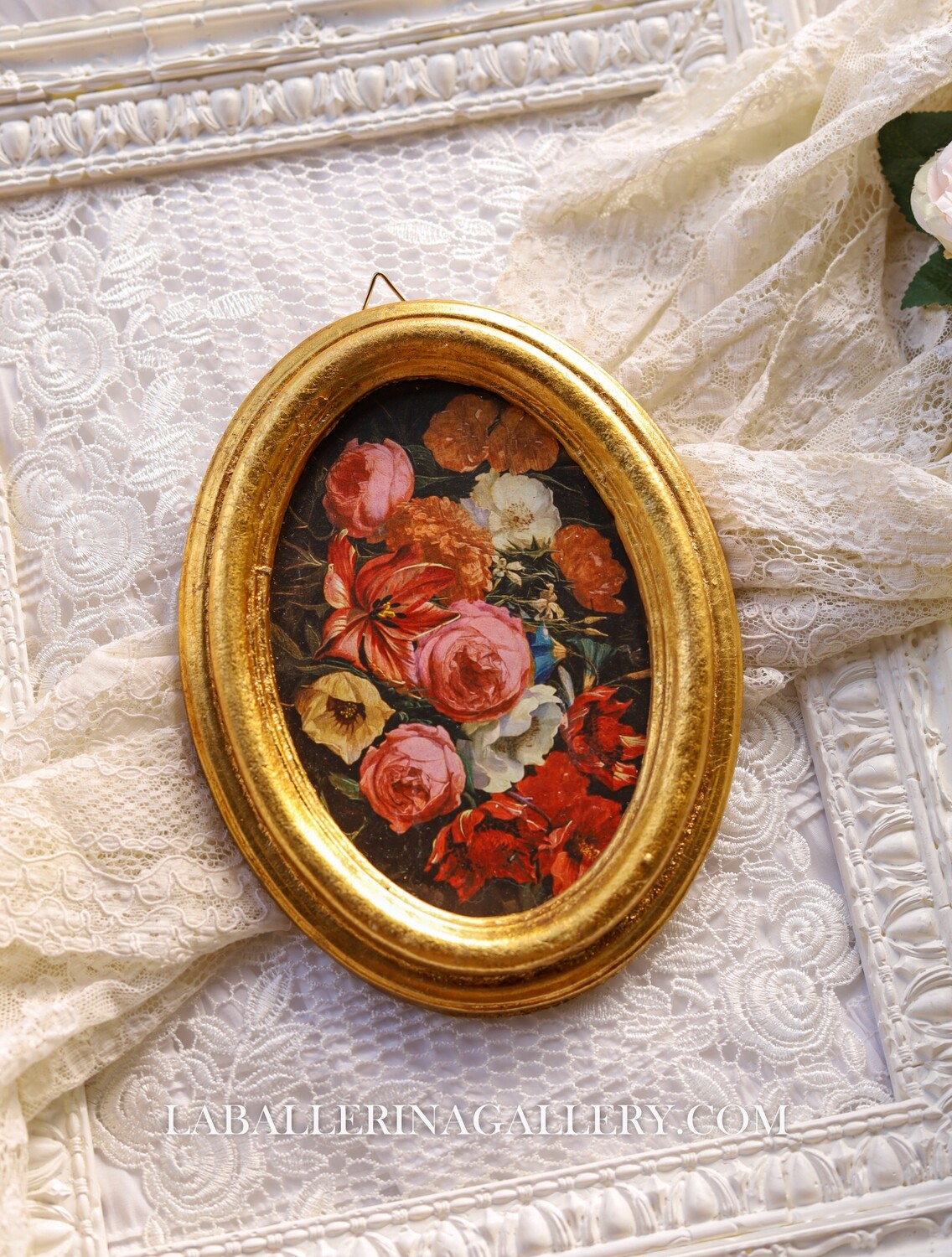 Made to order Italian baroque rococo wood gold frame  picture frame oval