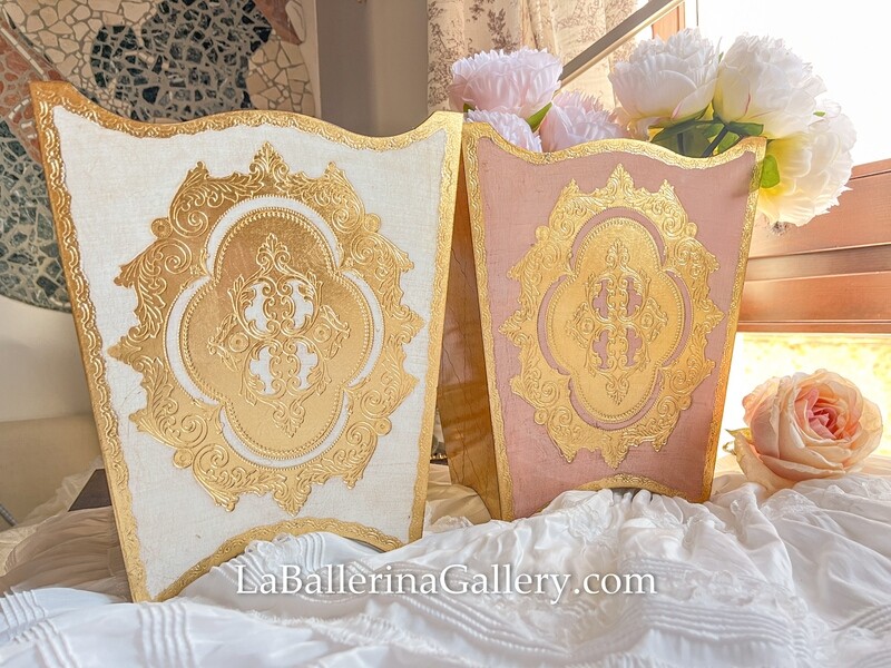 ​Made to order Florentine wooden bin baroque rococo home decor