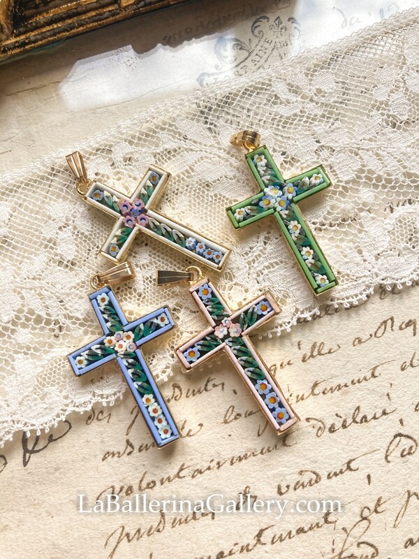 Florentine Micromosaic pendant