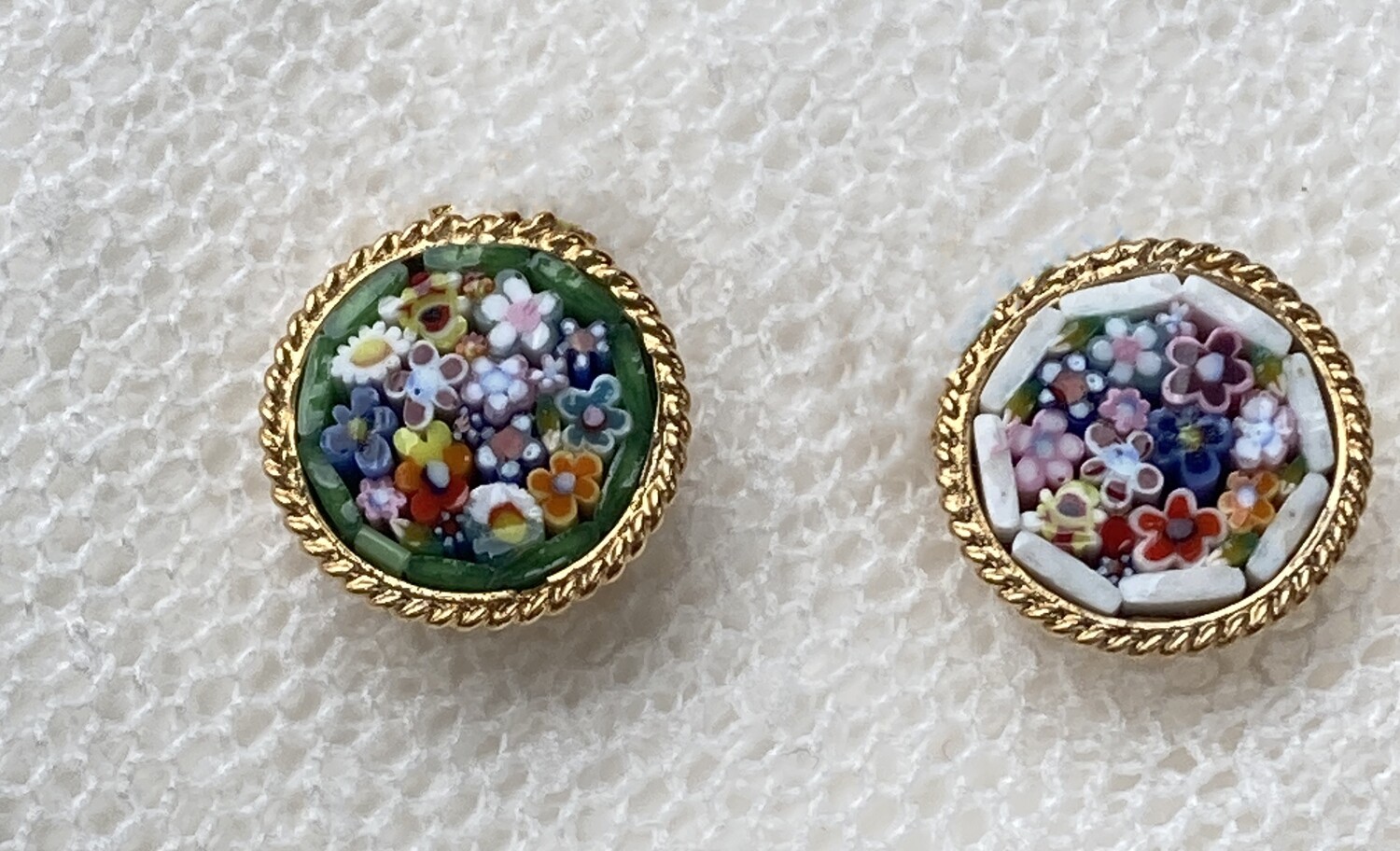 Florentine Micromosaic ring round