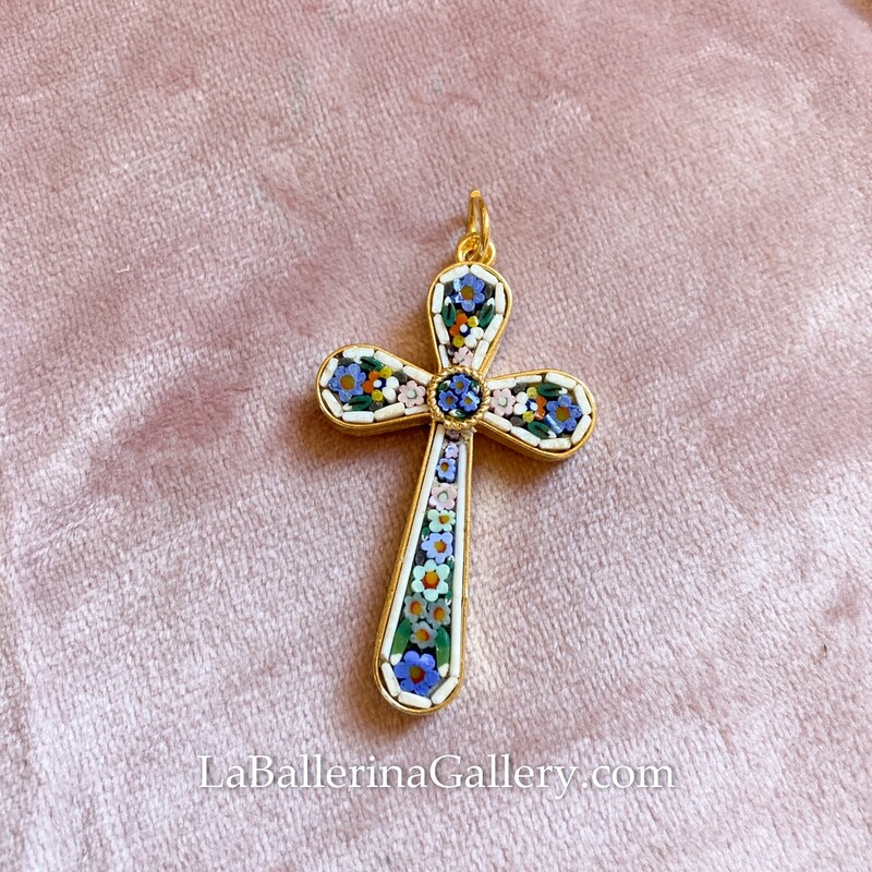 Florentine Micromosaic pendant
