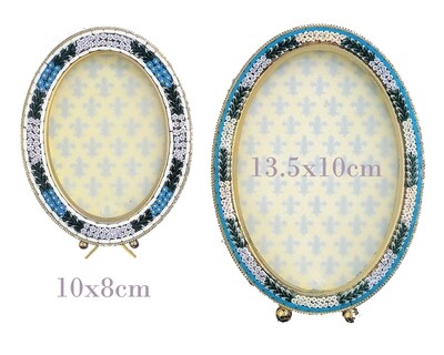Florentine Micromosaic micromosaic frame oval