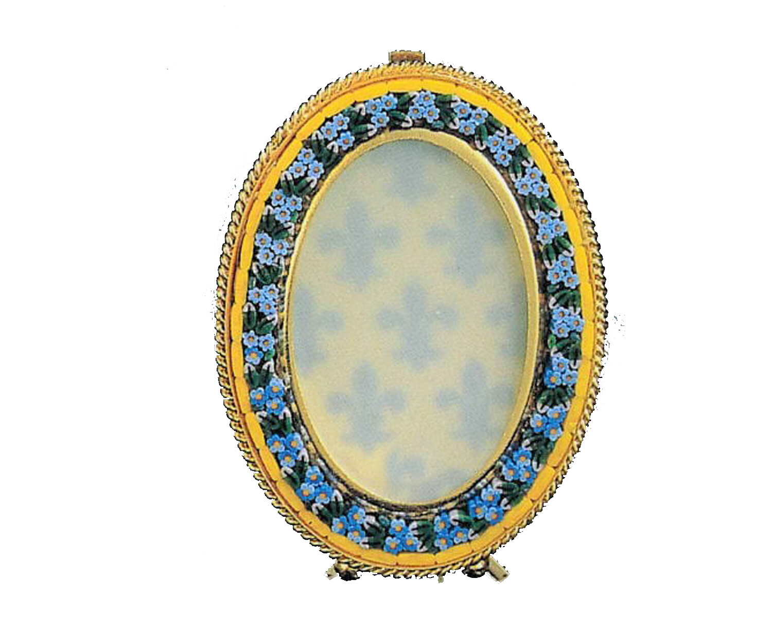 Florentine Micromosaic micromosaic frame oval