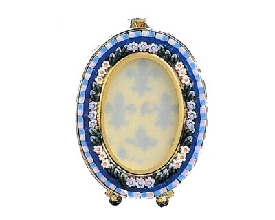 Florentine Micromosaic micromosaic frame oval 4.5x3.2cm