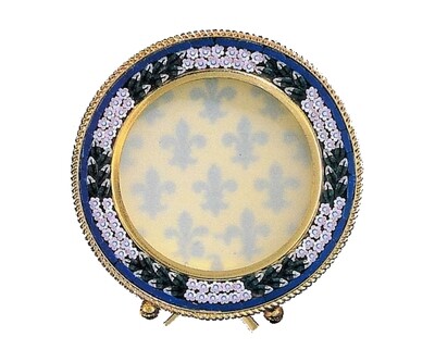 Florentine Micromosaic micromosaic frame round 5.5cm