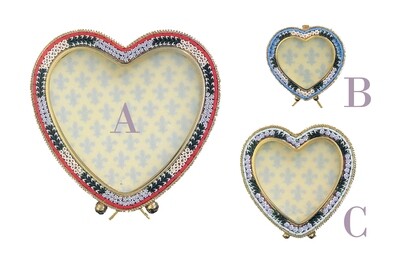 Florentine Micromosaic micromosaic frame heart