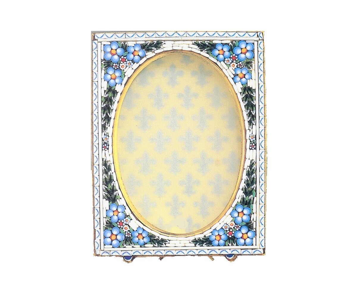 Florentine Micromosaic micromosaic frame rectangle 9.5x7.5cm