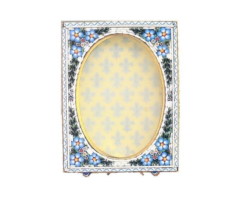 Florentine Micromosaic micromosaic frame rectangle 9.5x7.5cm