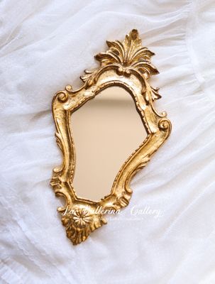 Made to order Florentine gold wood mirror frame