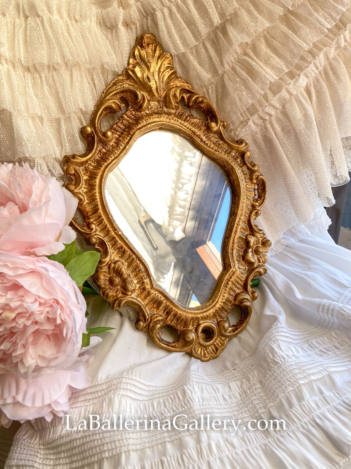 Made to order Florentine gold wood mirror frame baroque rococo, image size:1125x1500