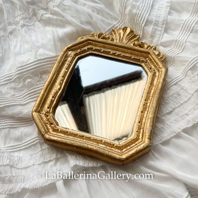 Made to order Florentine gold wood wall hanging mirror frame