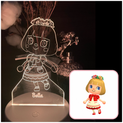 Custom Animal Crossing Character LED Lamp-Personalized Character
