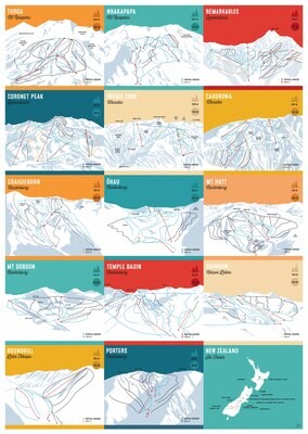 NZ Ski Maps