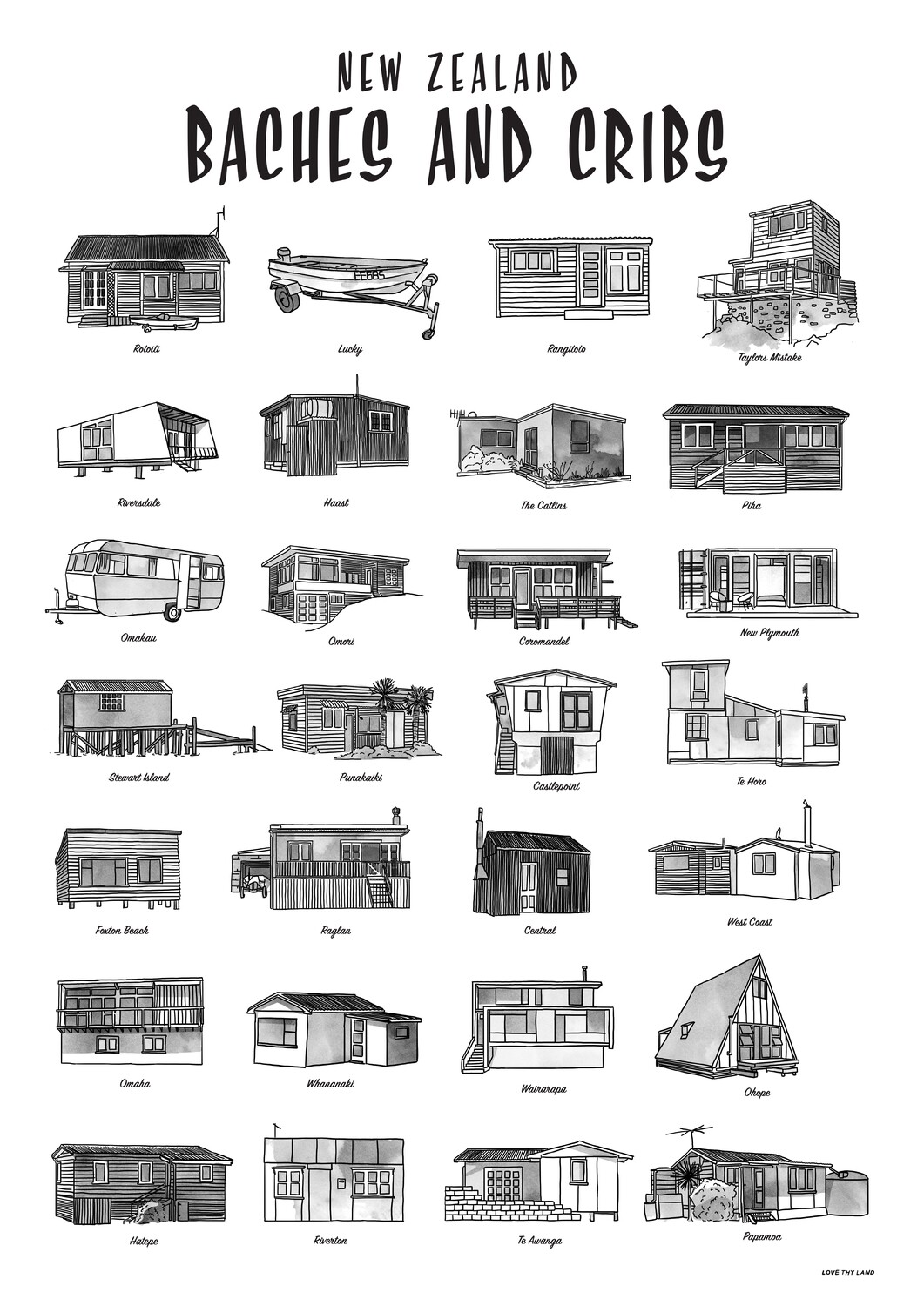 Baches and cribs