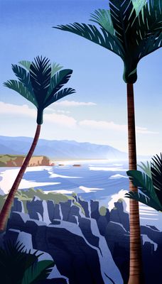 West Coast and Tasman Prints