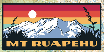 Mt Ruapehu Sticker