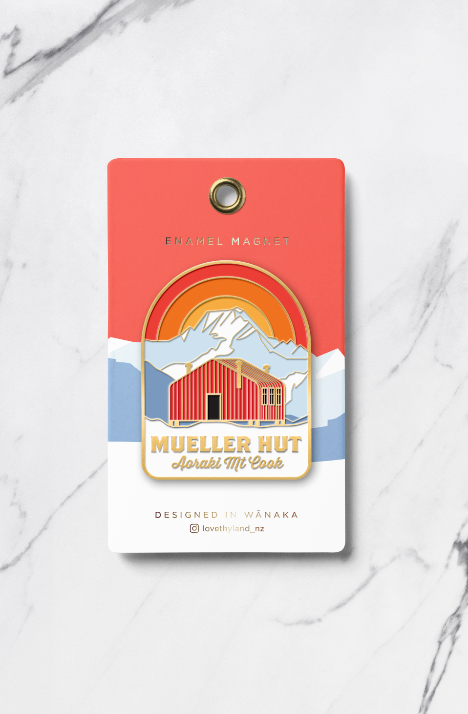Mueller Hut Magnet
