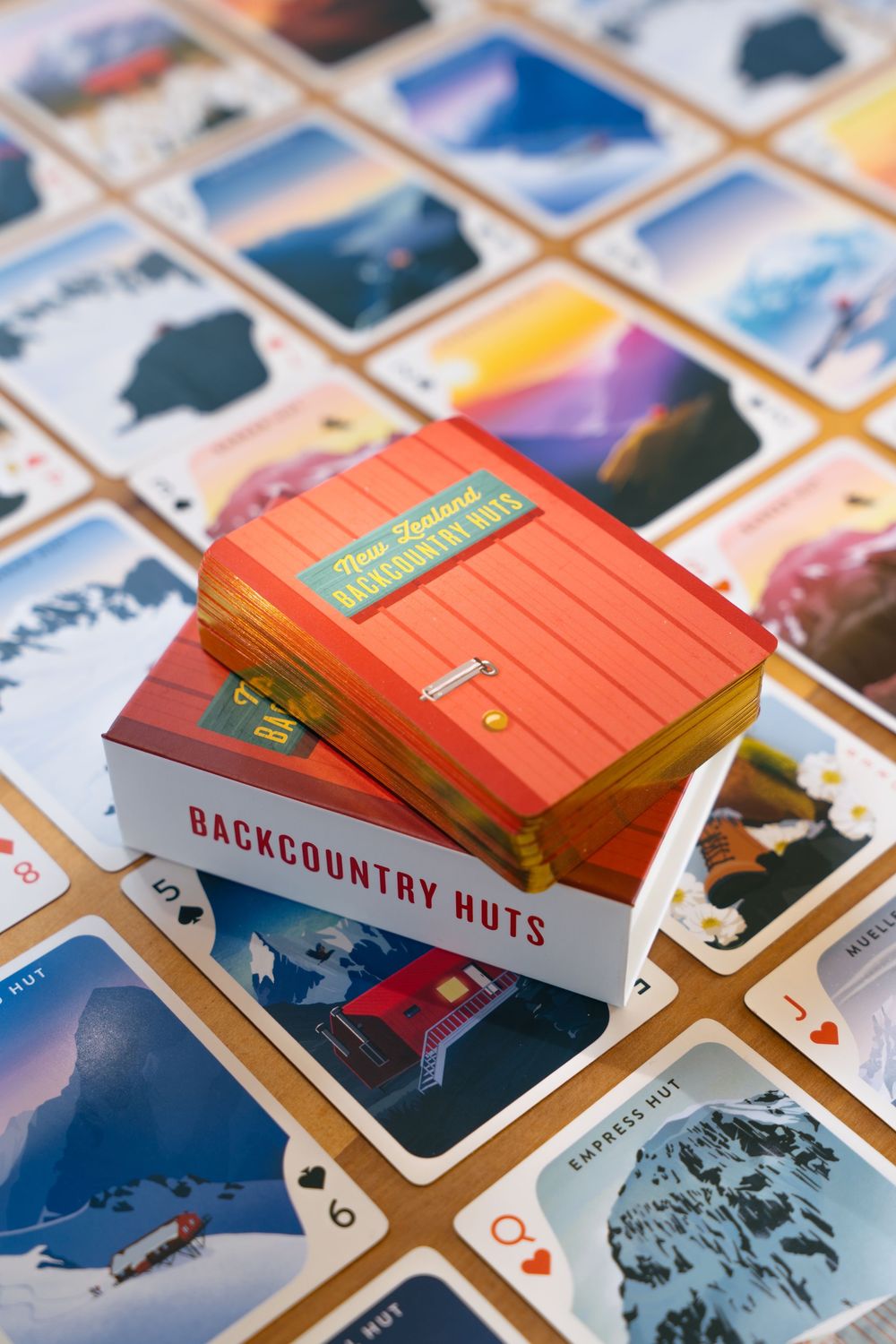 Backcountry Huts Playing Cards