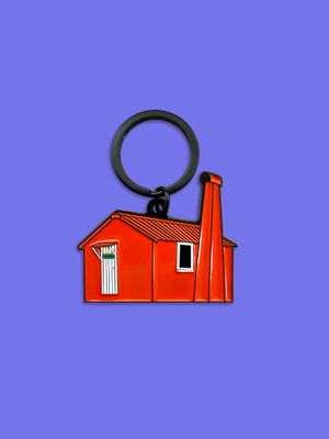 Backcountry Hut Key Chain