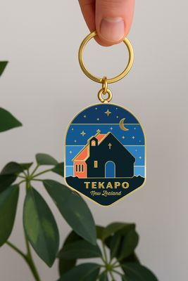 Tekapo Keychain