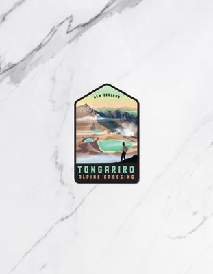 Tongariro Crossing Fridge Magnet