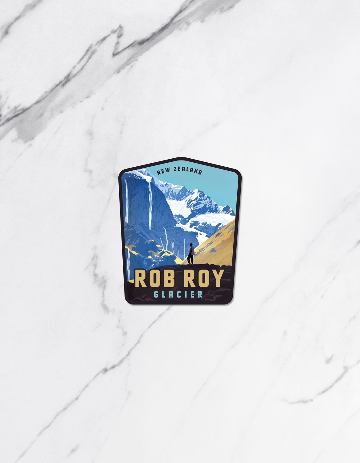 Rob Roy Glacier Fridge Magnet