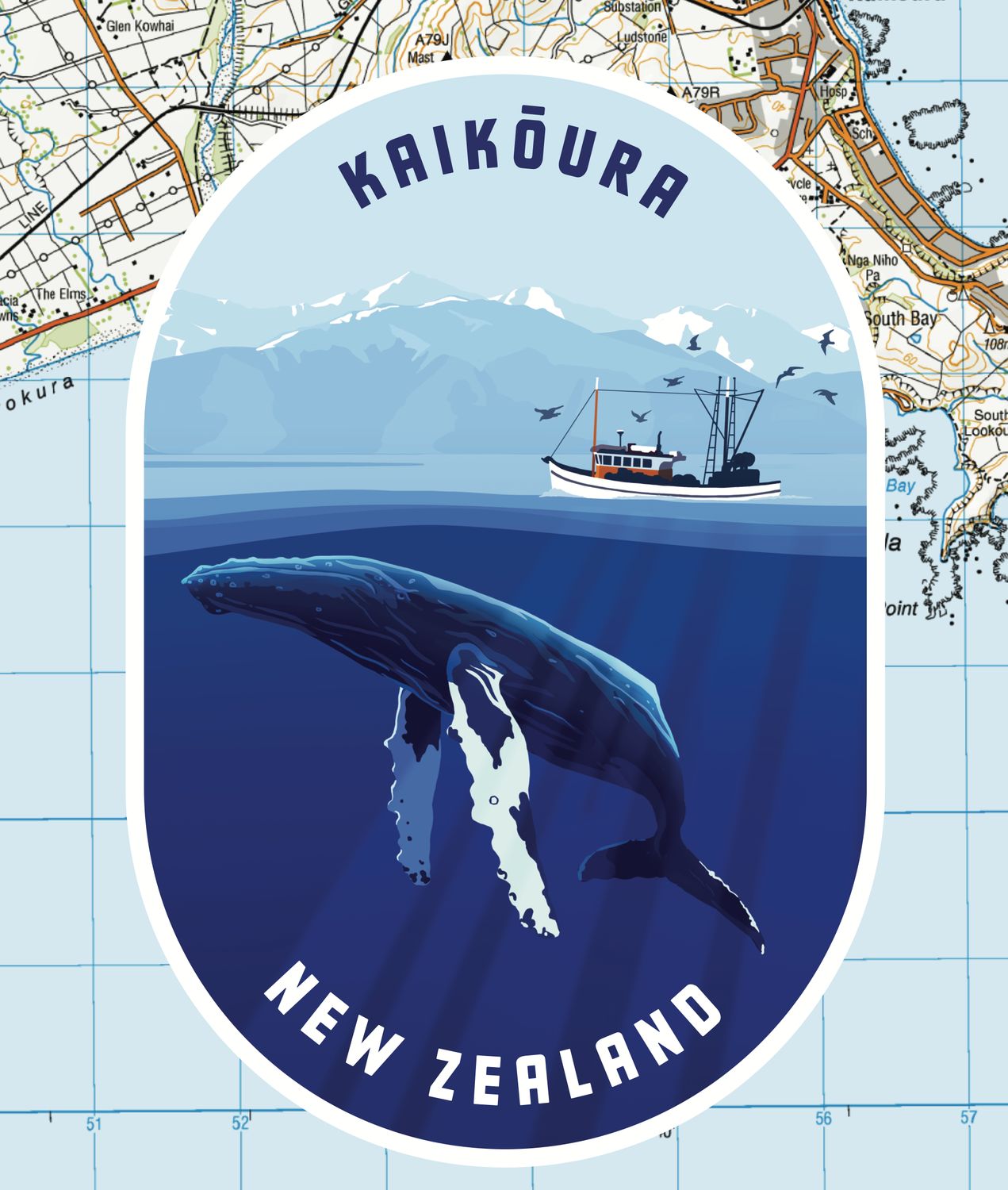 Kaikōura Sticker