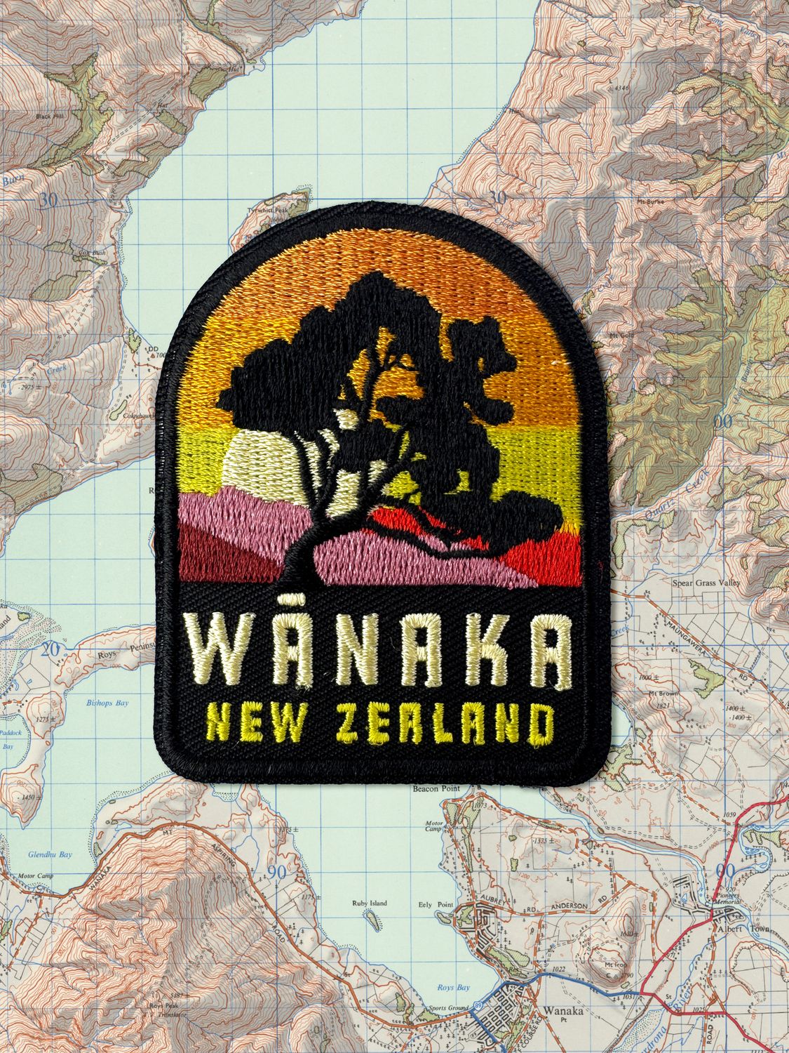 Wanaka Tree iron-on patch