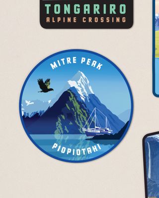 Mitre Peak fridge magnet