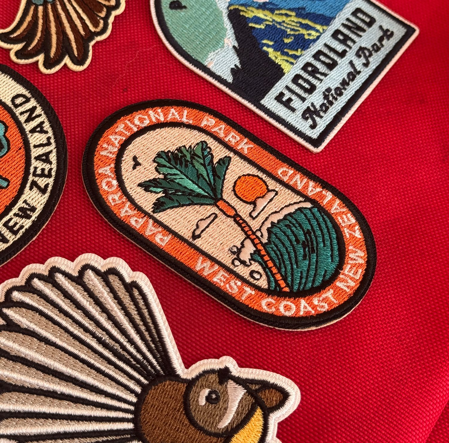 Paparoa National Park iron-on patch