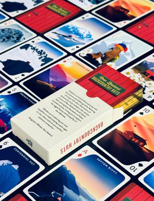 Backcountry Huts Playing Cards