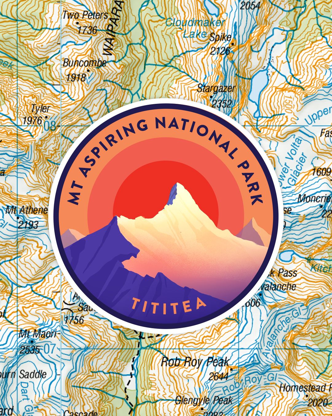 Aspiring National Park sticker