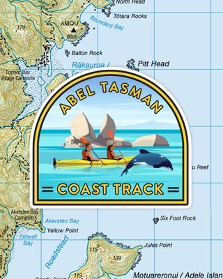 Abel Tasman Sticker