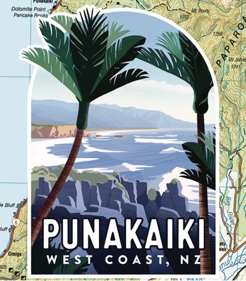 Punakaiki Sticker