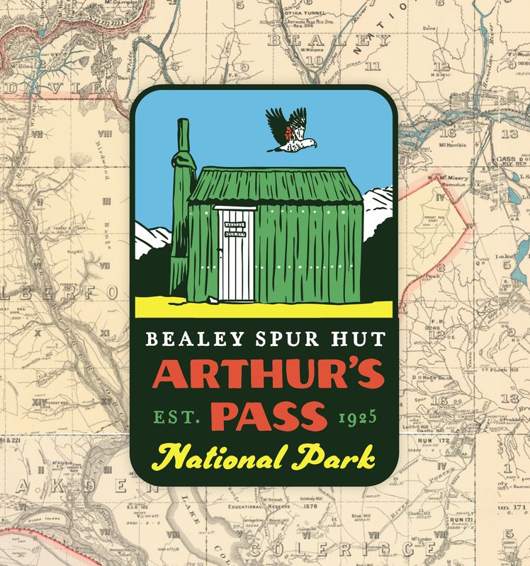 Arthur's Pass Sticker